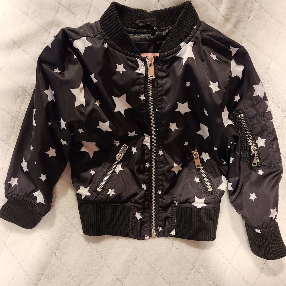 24 month Toddler Black and white jacket - Picture 1 of 3